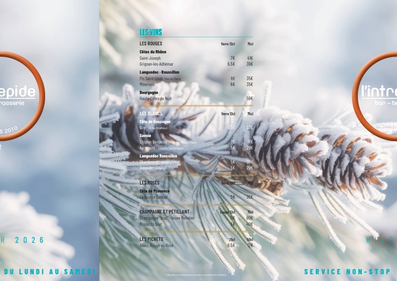 L'intrépide - Restaurant Seynod - les meilleurs restaurant de SEYNOD